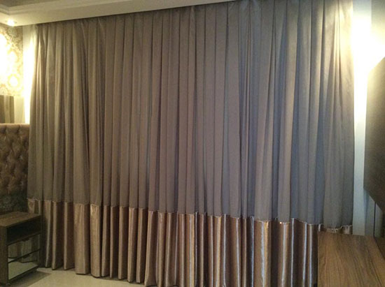 Cortina em Tecido modelo 10