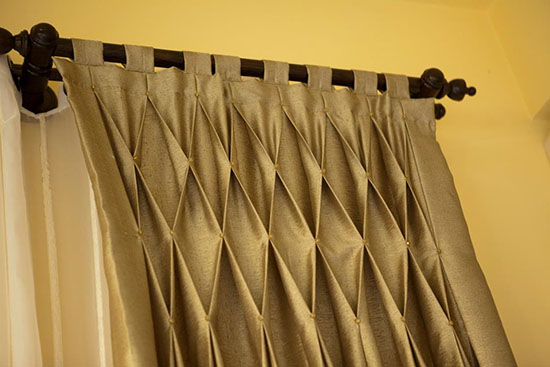 Cortina em Tecido modelo 12