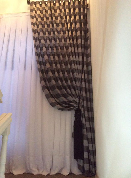 Cortina em Tecido modelo 16