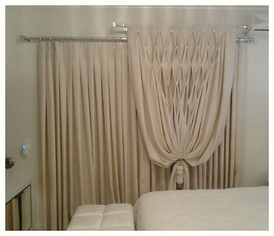 Cortina em Tecido modelo 18