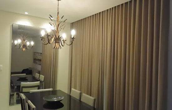 Cortina em Tecido modelo 34