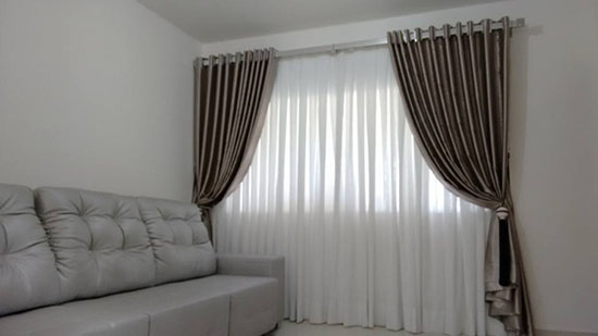 Cortina em Tecido modelo 37