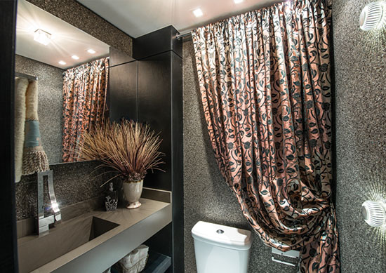 Cortina em Tecido modelo 40