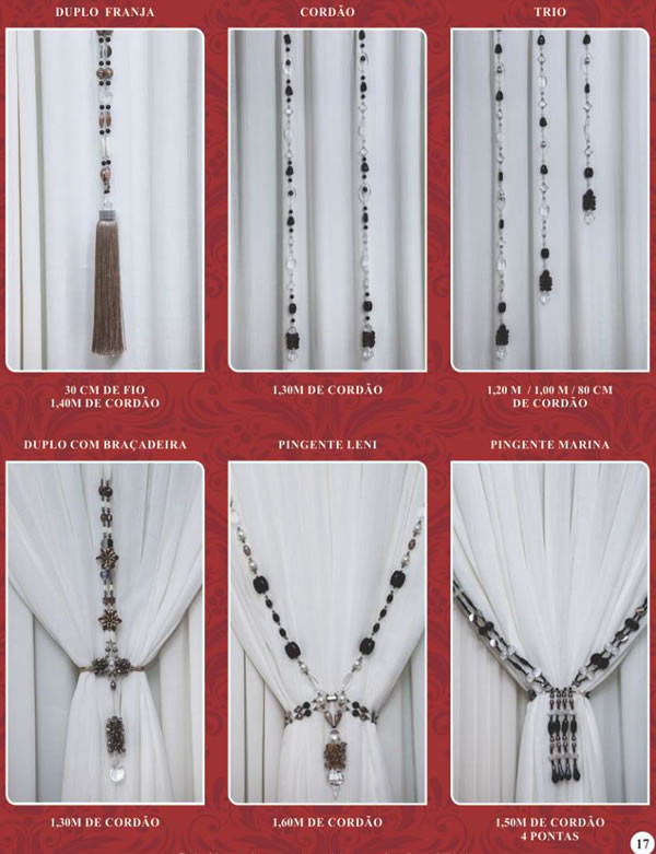 Acessórios para Cortinas Acessórios para Cortinas