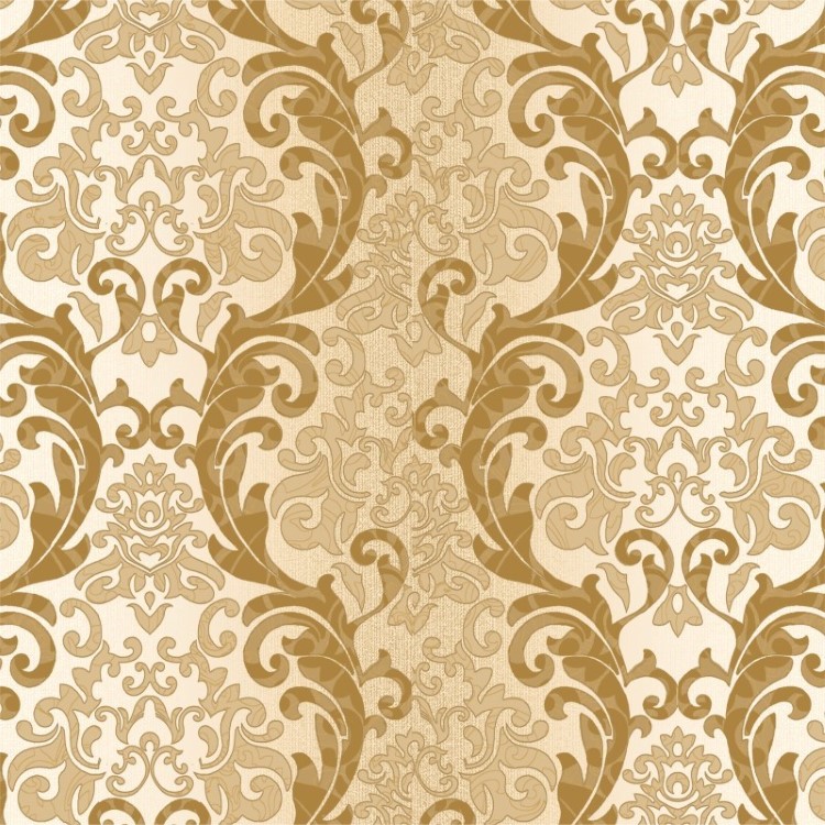 Papel de Parede Adesivo Arabesco Dourado AR-011-3
