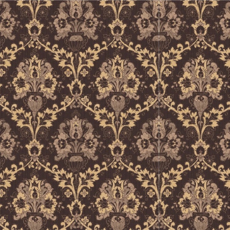 Papel de Parede Adesivo Arabesco Marrom AR-041-5