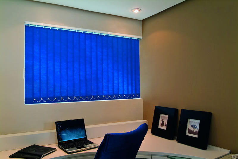 Persiana Vertical Tecido com Blackout